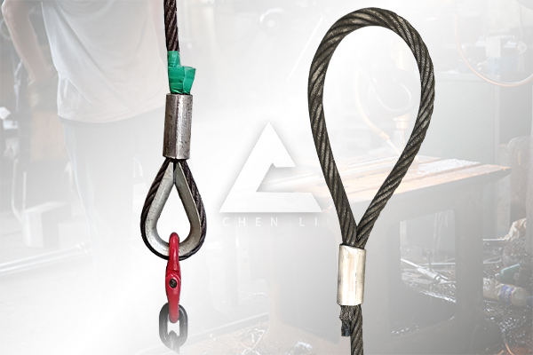 鋼絲繩索具套環